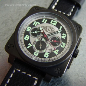 MC Sturmovic Square Chrono Black PVC - Click to enlarge image