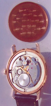 Wostok RU Gold Hand Gold 14 Kt - 654 - Click to enlarge image