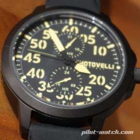 Chotovelli Flightchrono 2015 Black PVD - Click to enlarge image