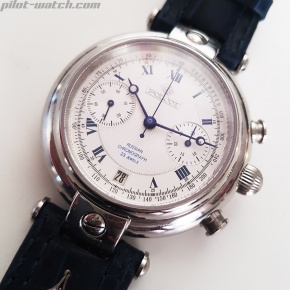 Poljot Classic Chronograph Silver - Click to enlarge image