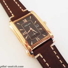 Poljot Redgold Square Automatic - Click to enlarge image